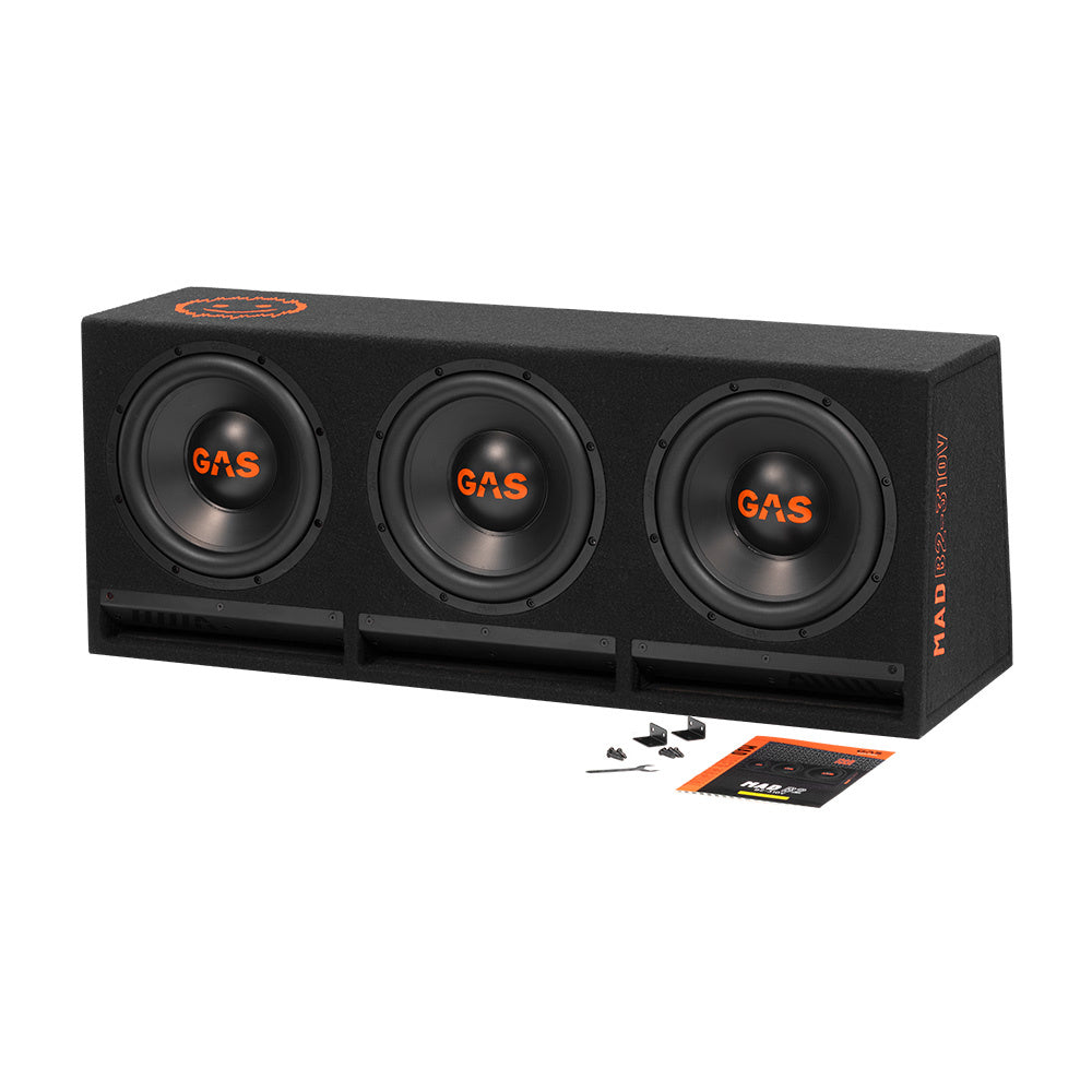 GAS MAD B2-310V, 3x10 tum baslåda