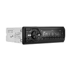 GAS MAD M100-BT, bilstereo med Bluetooth, AUX, USB och 2 par lågnivå