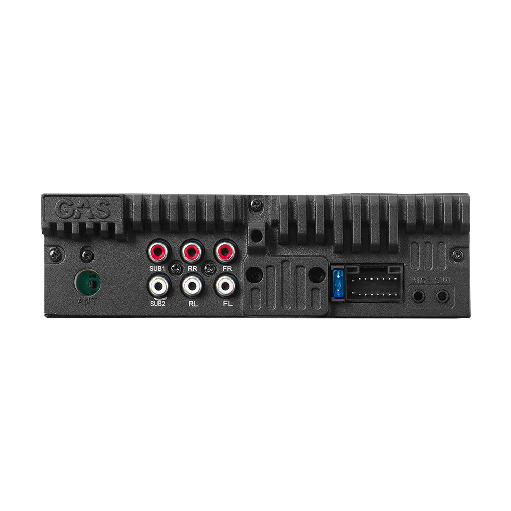 GAS MAD M130-BTN bilstereo med Bluetooth, DSP och 3 par lågnivå