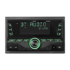 GAS MAD M230-BTN dubbel-DIN med Bluetooth, DSP och 3 par lågnivå