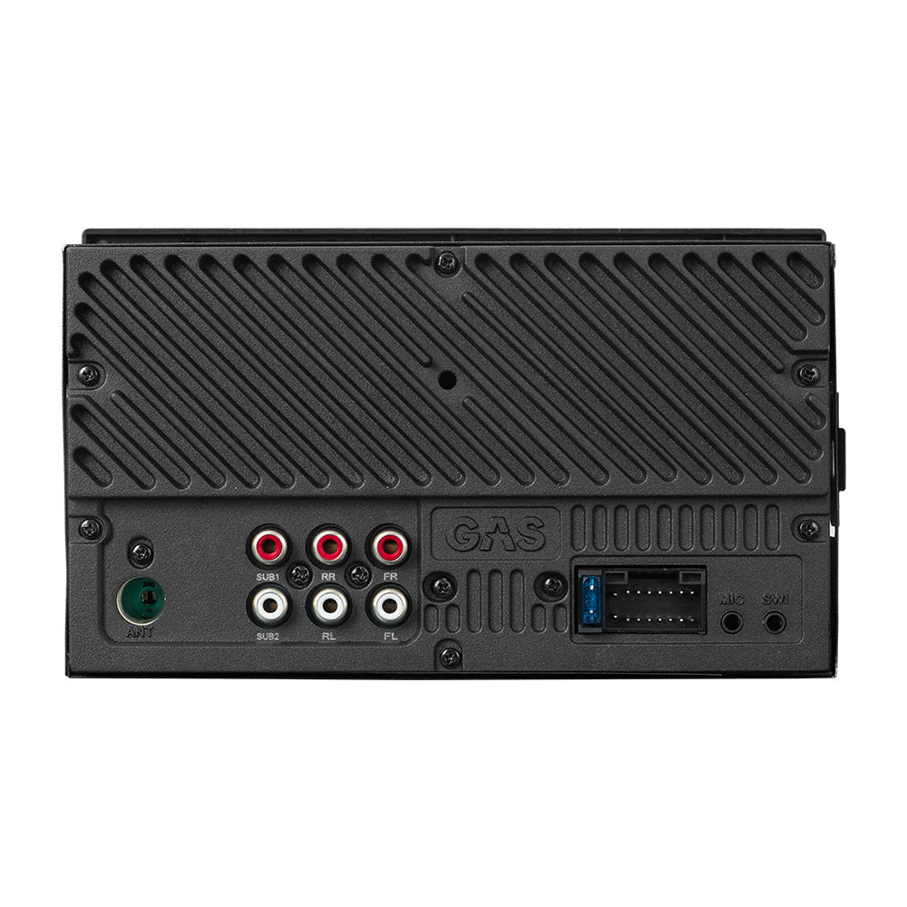 GAS MAD M230-BTN dubbel-DIN med Bluetooth, DSP och 3 par lågnivå