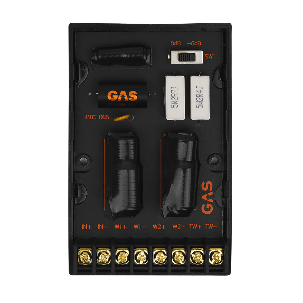 GAS MAD PXO1-24, 2-vägs delningsfilter, 4 Ohm