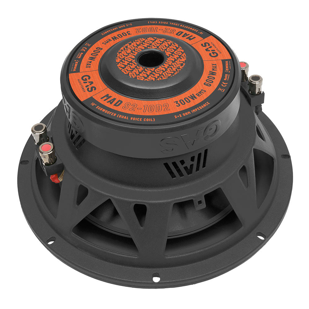 GAS MAD S2-10D2, 10" baselement