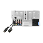 GAS MAX MV240-BT, bilstereo med Apple CarPlay, Bluetooth, handsfree och mer, returexemplar