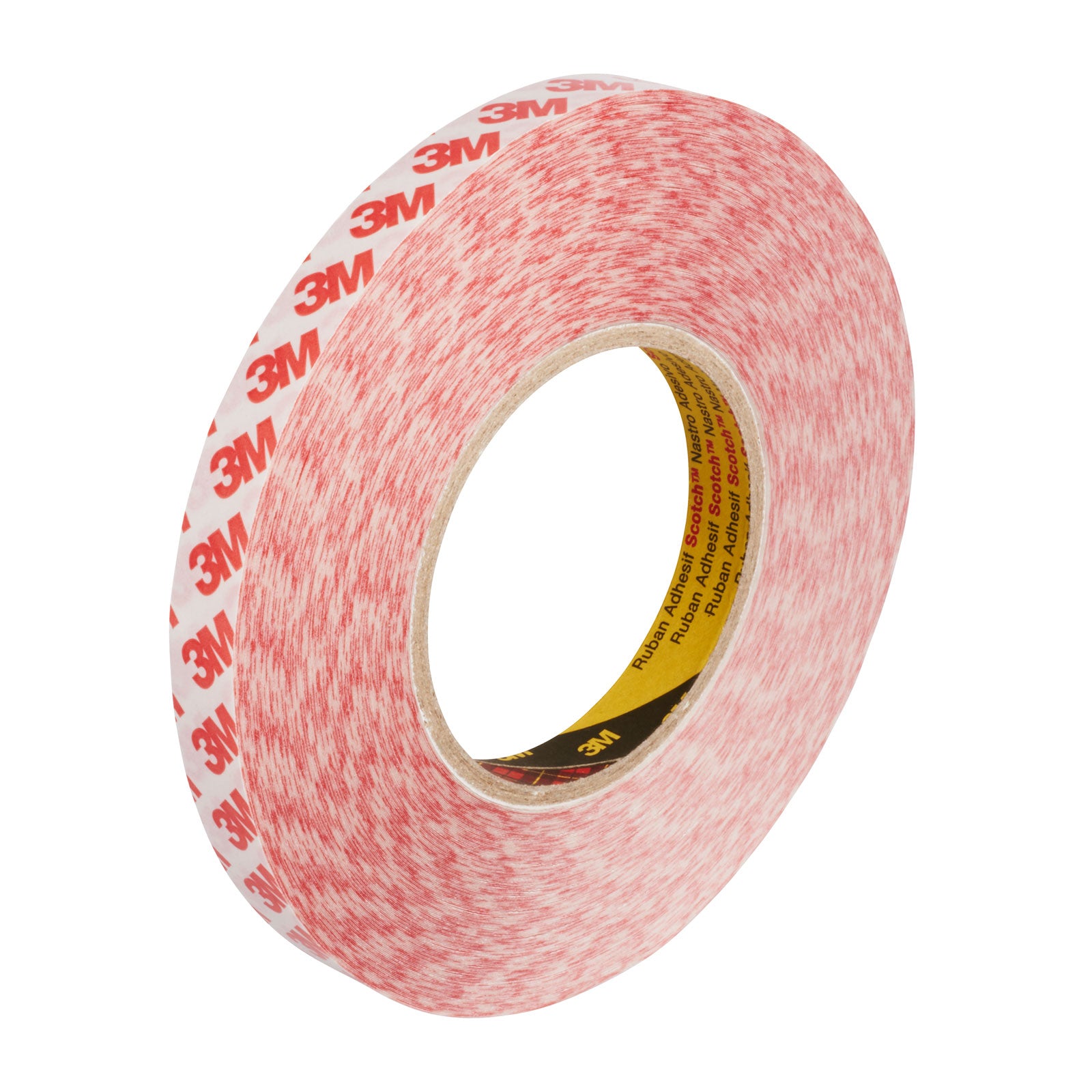 Dubbelhäftande monteringstejp,19 mm x 50 m, 0.2 mm