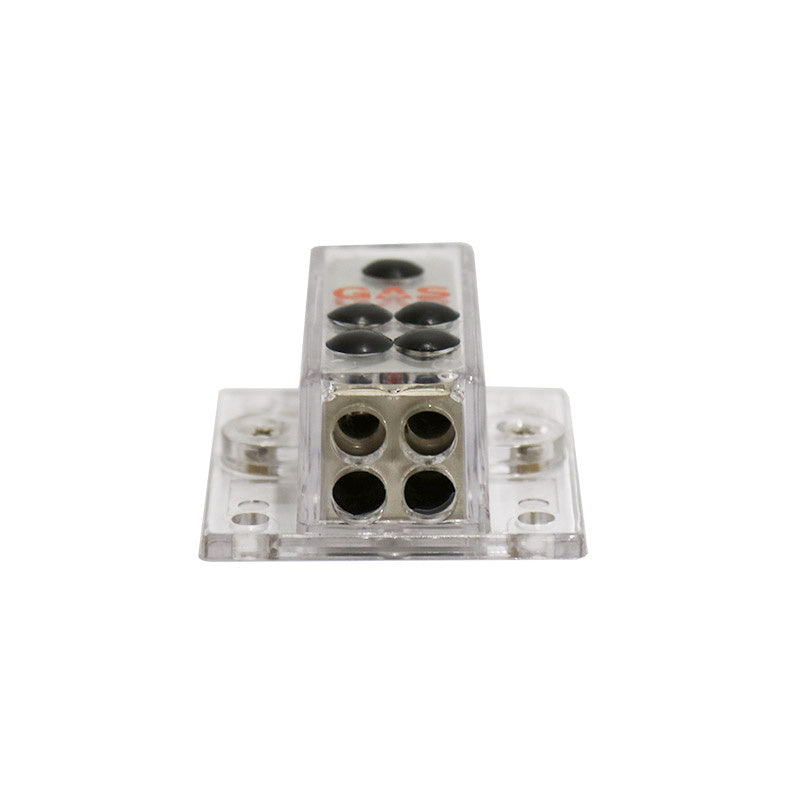 GAS Distributionsblock 1x20mm² till 4x10mm²