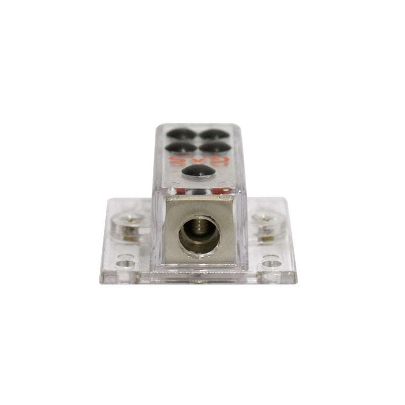 GAS Distributionsblock 1x20mm² till 4x10mm²