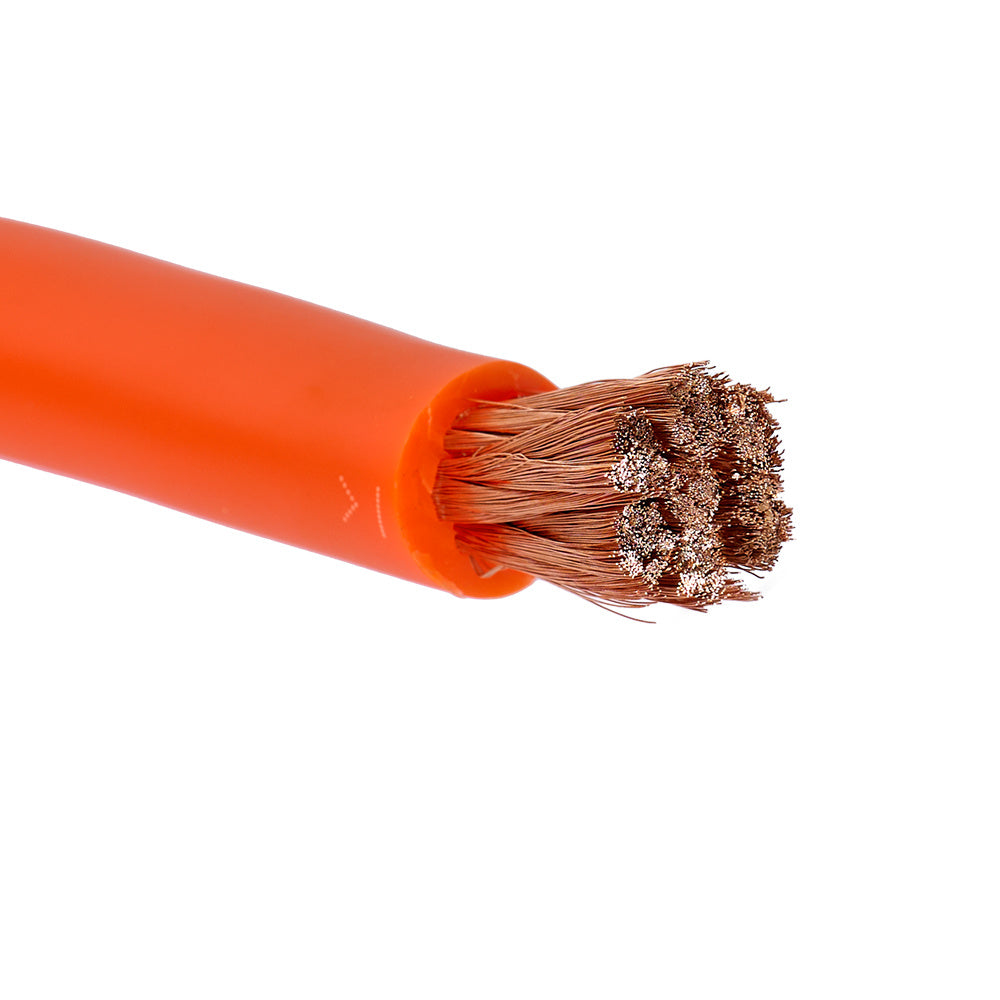 GAS MAX orange 50mm² OFC-strömkabel, 6 meter