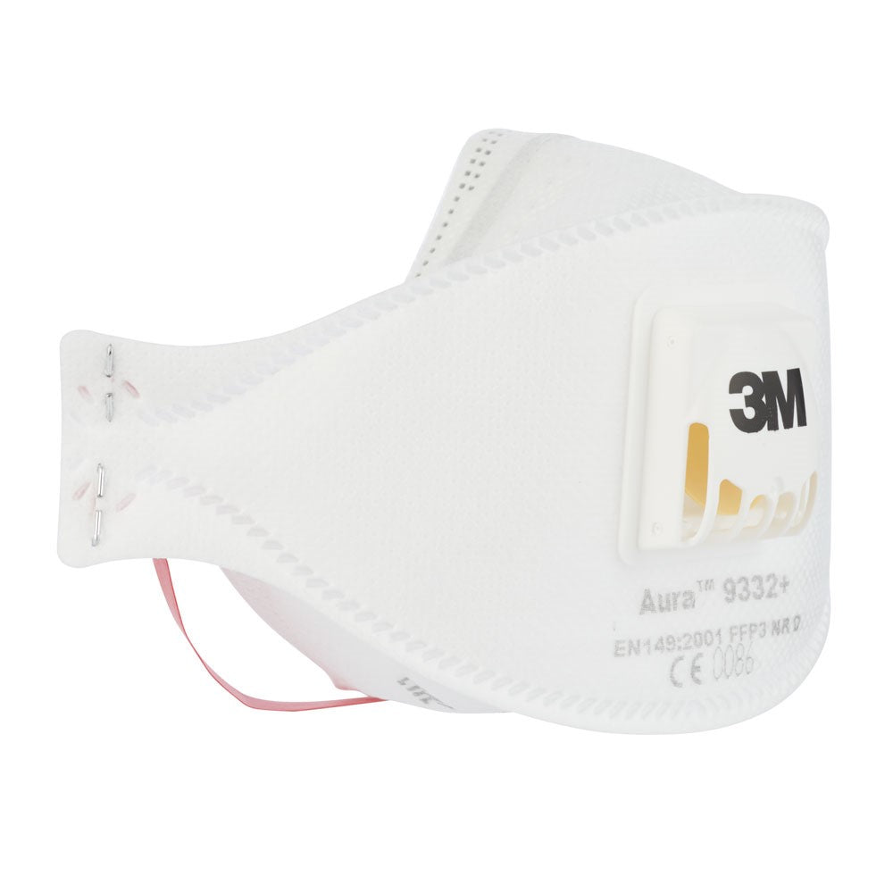 Filtrerande halvmask Aura, med ventil, FFP3