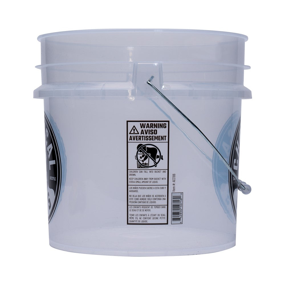 Heavy Duty Ultra Clear Detailing Bucket