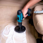 Spinner Carpet Drill Brush, Light Duty