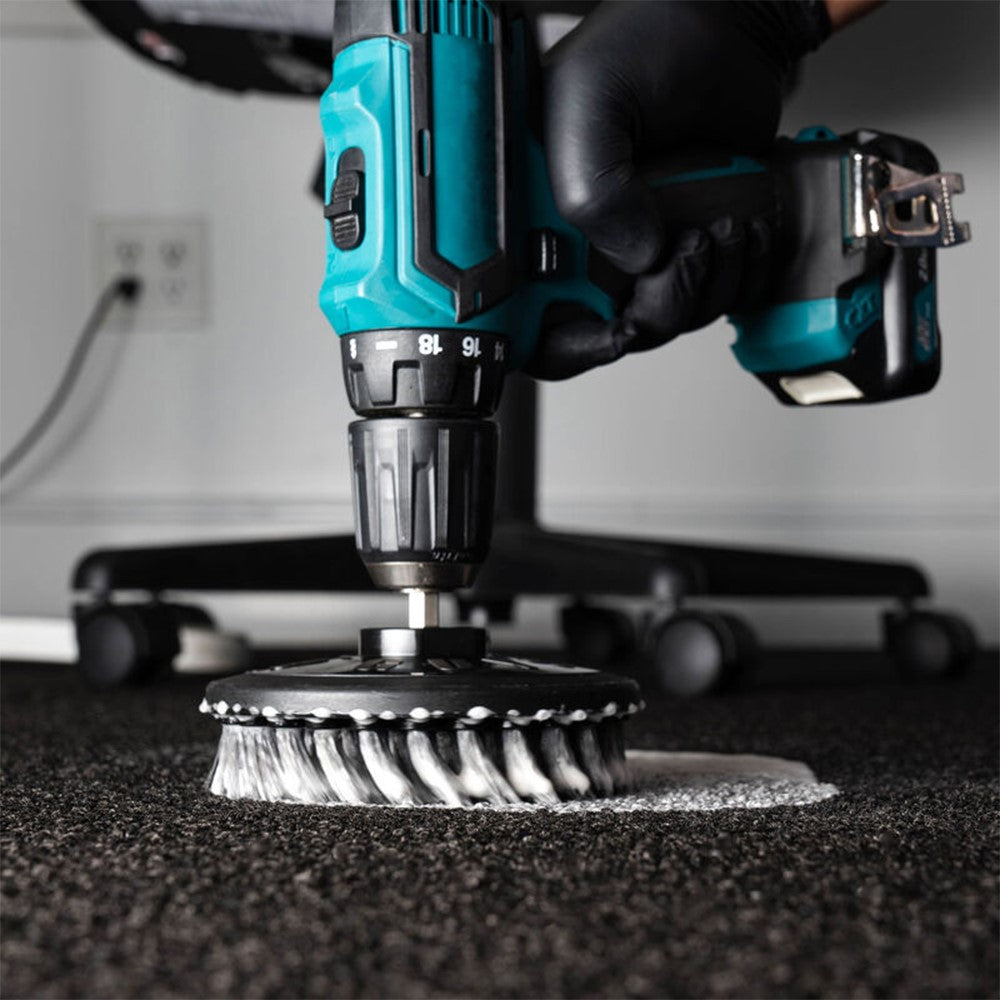 Spinner Carpet Drill Brush, Light Duty