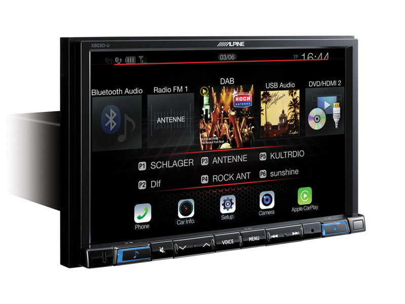 ALPINE X803DC-U TRUCKING DATABASE