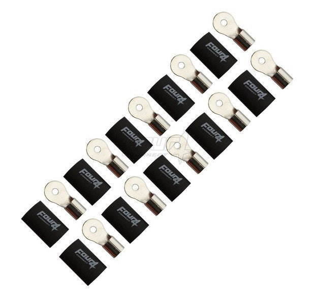 4Connect 4-690952 M4 ring kabelsko 20mm², 10x svart