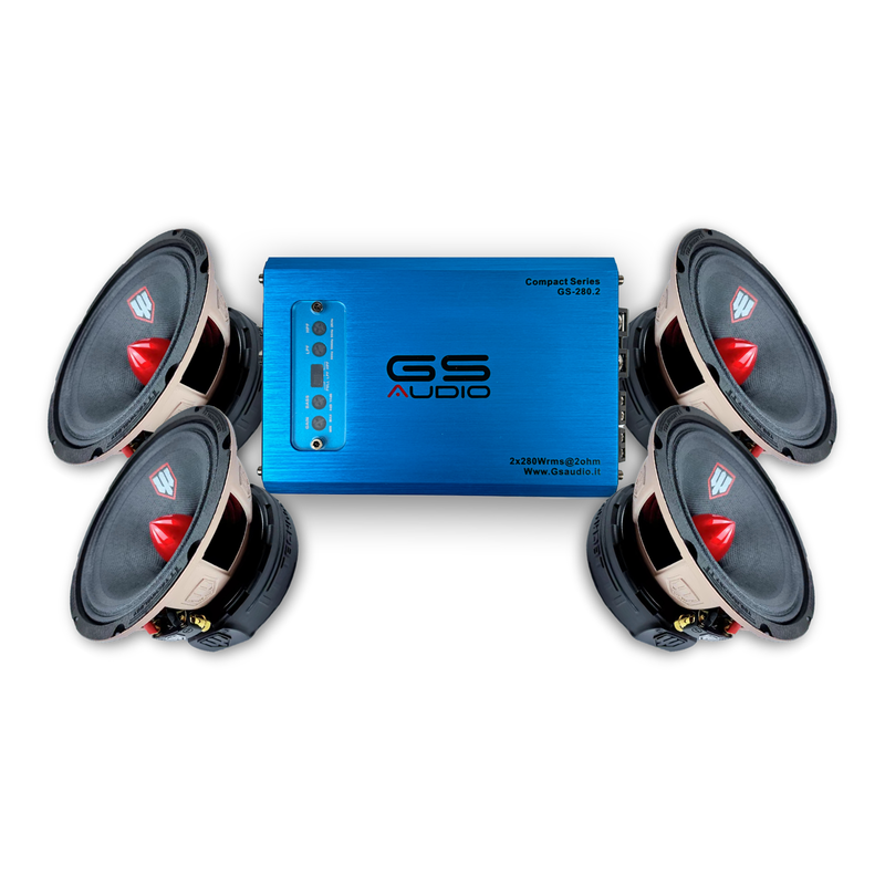 TT Technology 4x645GR Amp pack