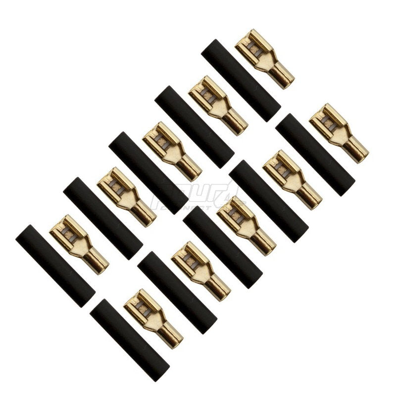 4Connect 4-690735 Flat Kabelsko 2.5mm², Bredd 4.8 Mm, Svart, 10st