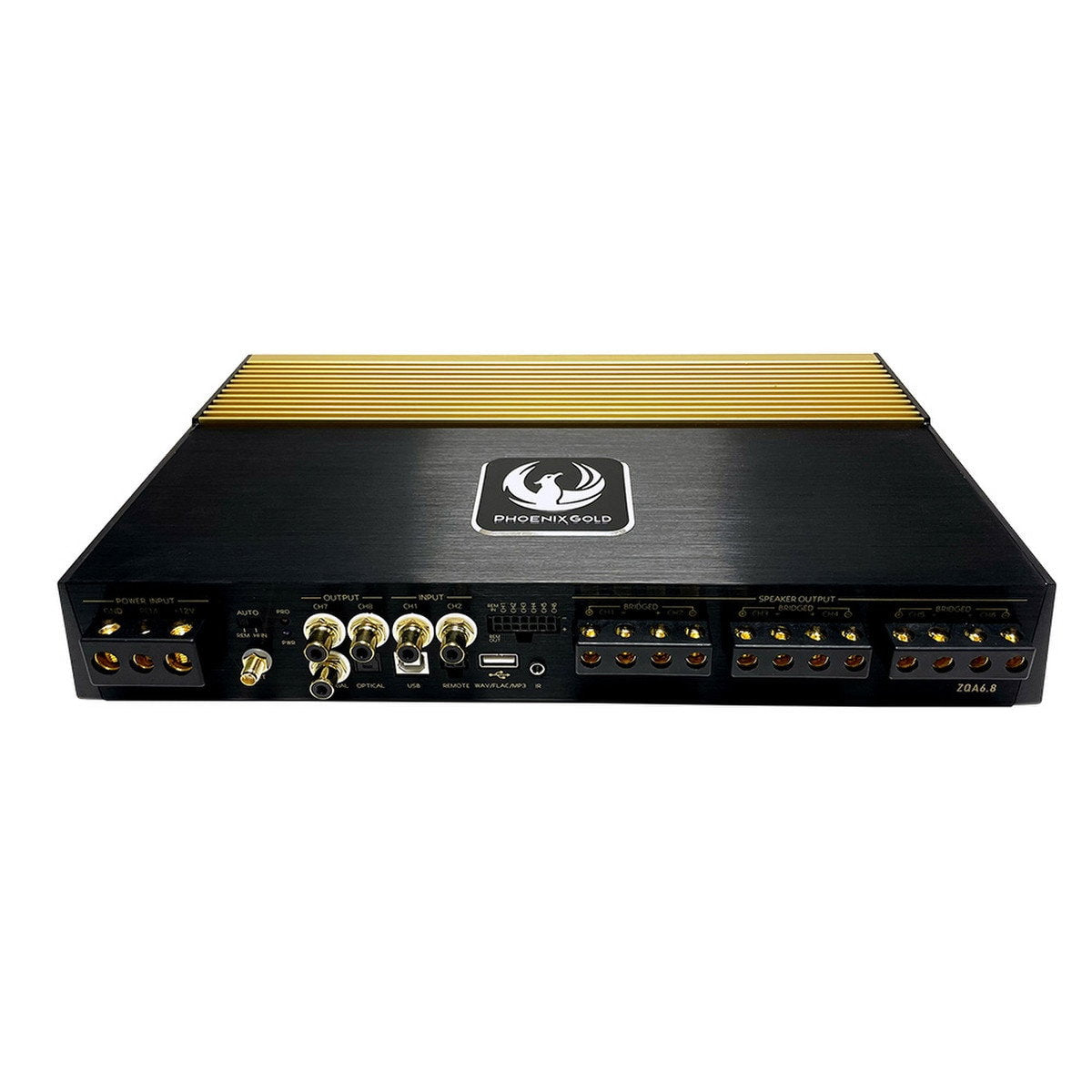 Phoenix Gold ZQA6.8 - 6-Channel High End Amplifier with 8-Channel DSP