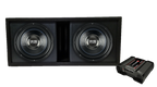 GS Audio 2x12" IRON Baslåda + 3000W steg