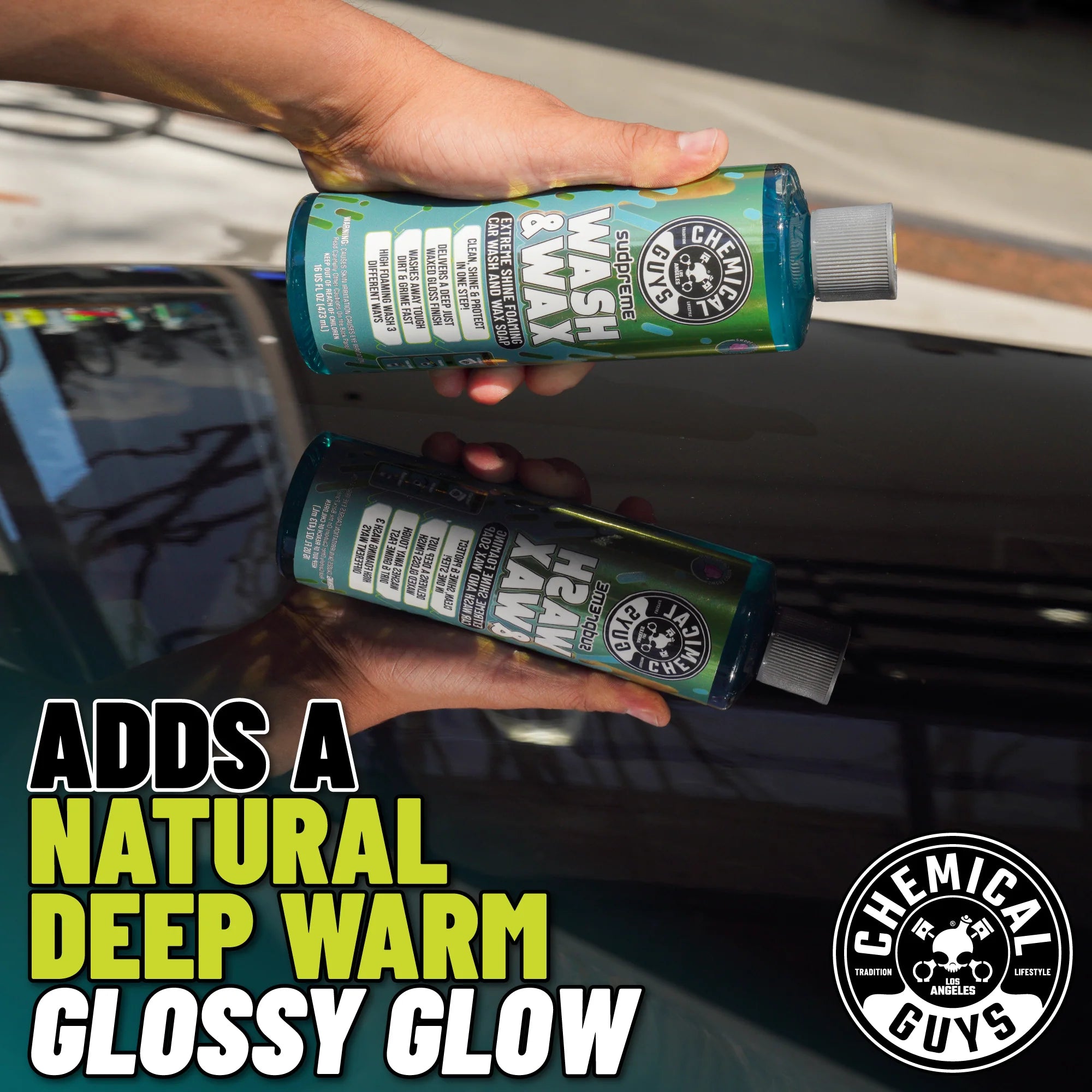 Bilschampo Sudpreme Wash & Wax