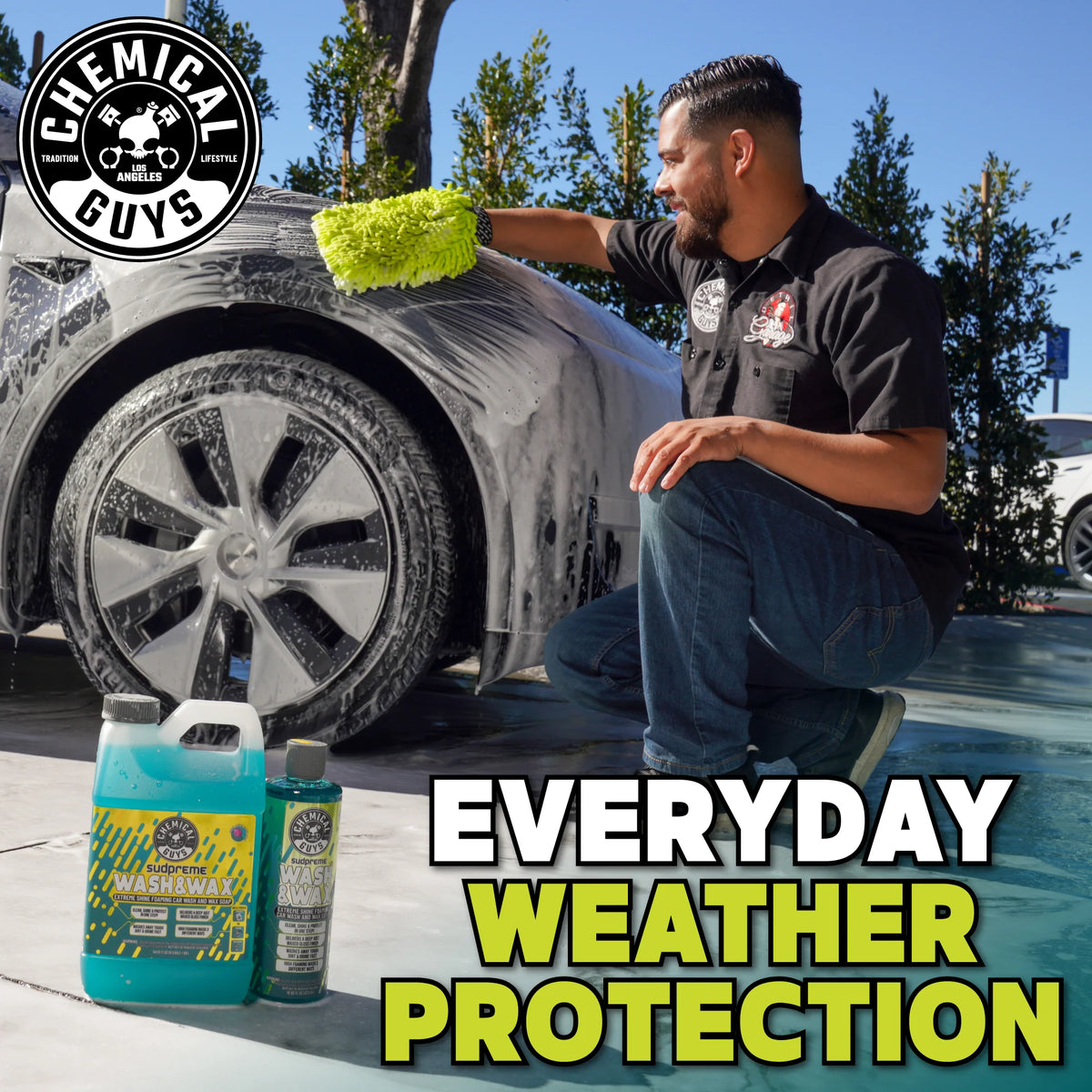 Bilschampo Sudpreme Wash & Wax