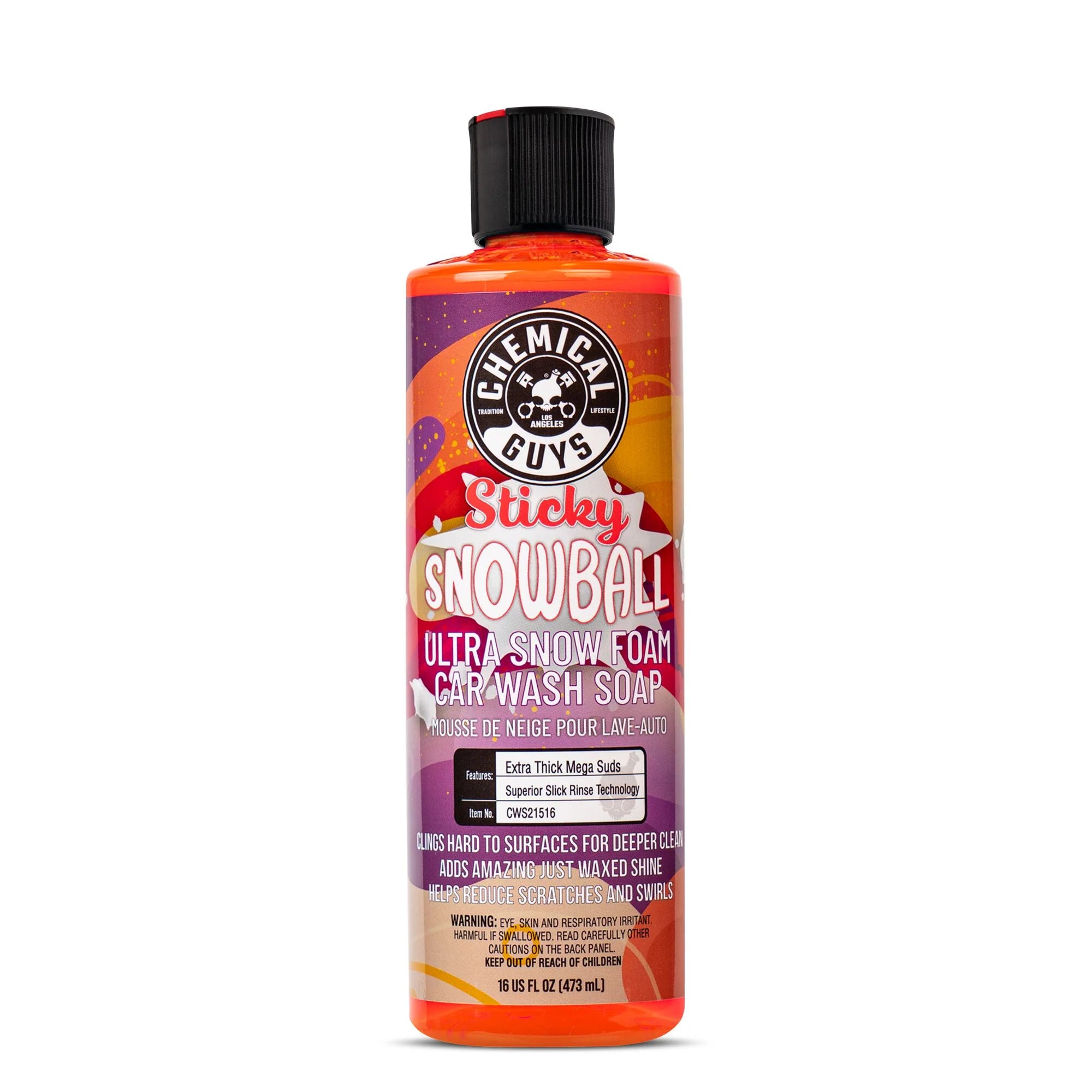 Bilschampo Sticky Snowball