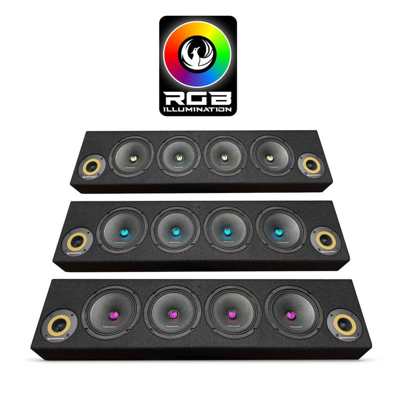 Phoenix Gold ZP65BOXRGB – 1700W SPL Box with RGB
