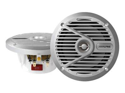 ALPINE SPS-M601 MARINE COAX SPEAKER 6 1/2'' SILVER