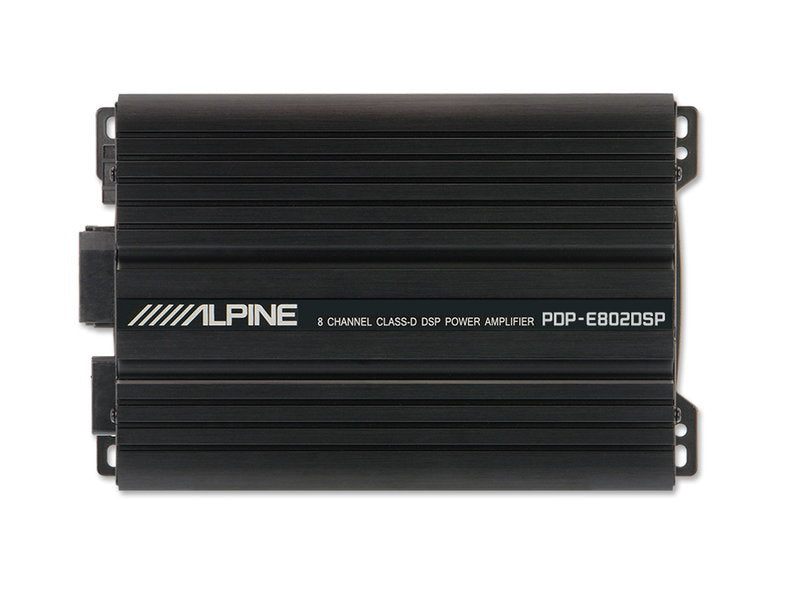 ALPINE DSP AMPLIFIER 8 CHANNELS GEN2 - PDP-E802DSP