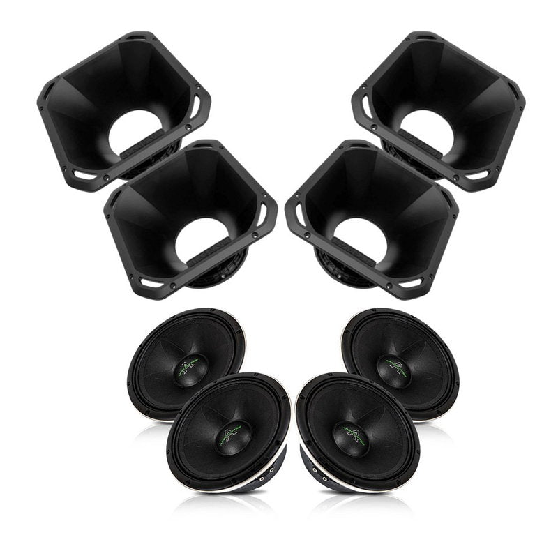 4x Apocalypse AP-M67AC NEO med 6.5" horn