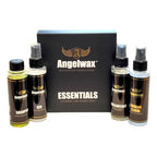 sample kit med olika exteriör produkter från Angelwax