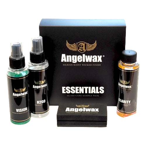 sample kit med olika produkter från Angelwax