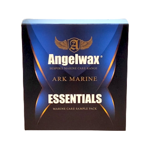 sample kit med olika marin produkter från Angelwax