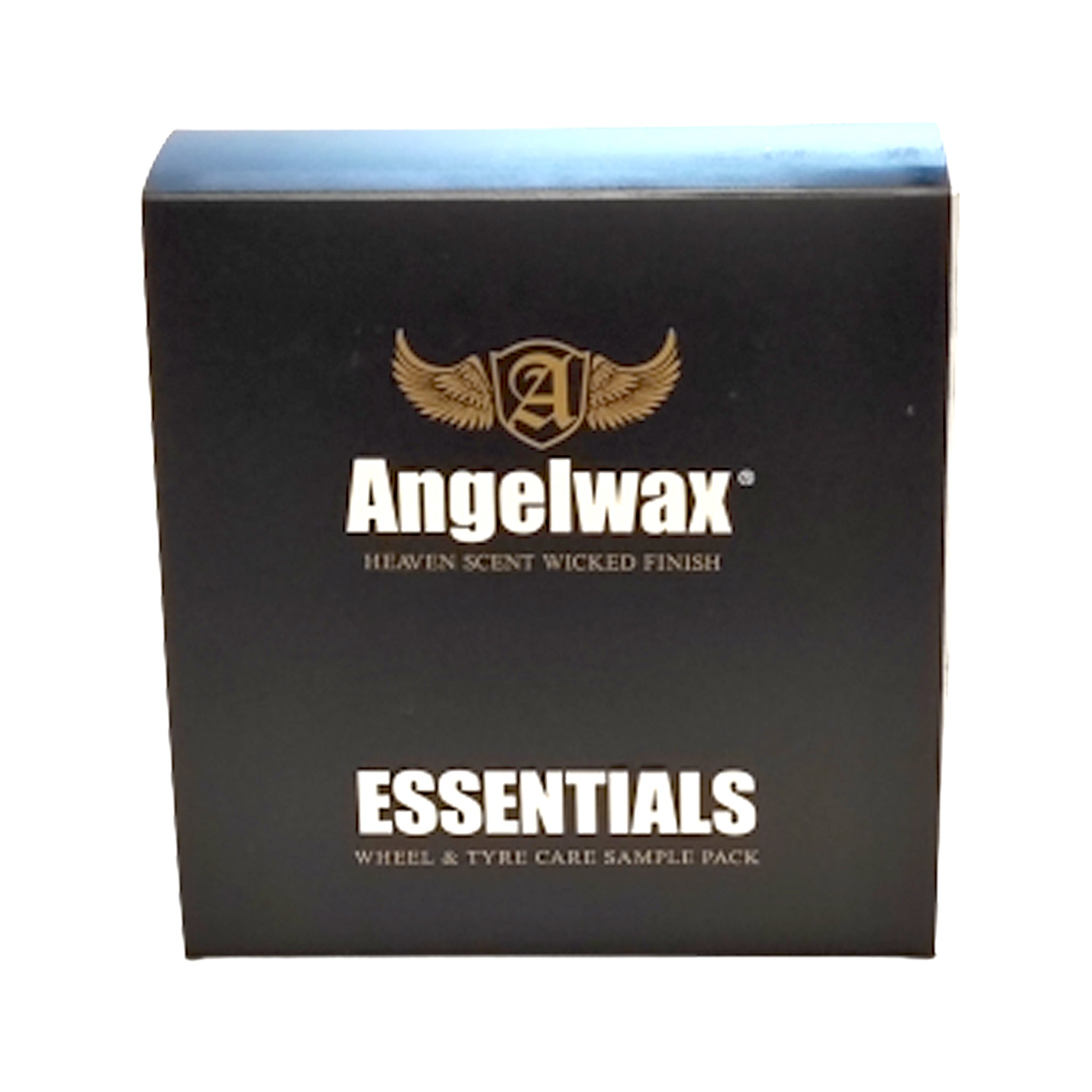 sample kit med olika fälg produkter från Angelwax