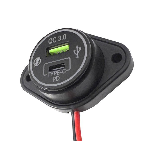 FOUR Connect 4-600163 12/24V eluttag