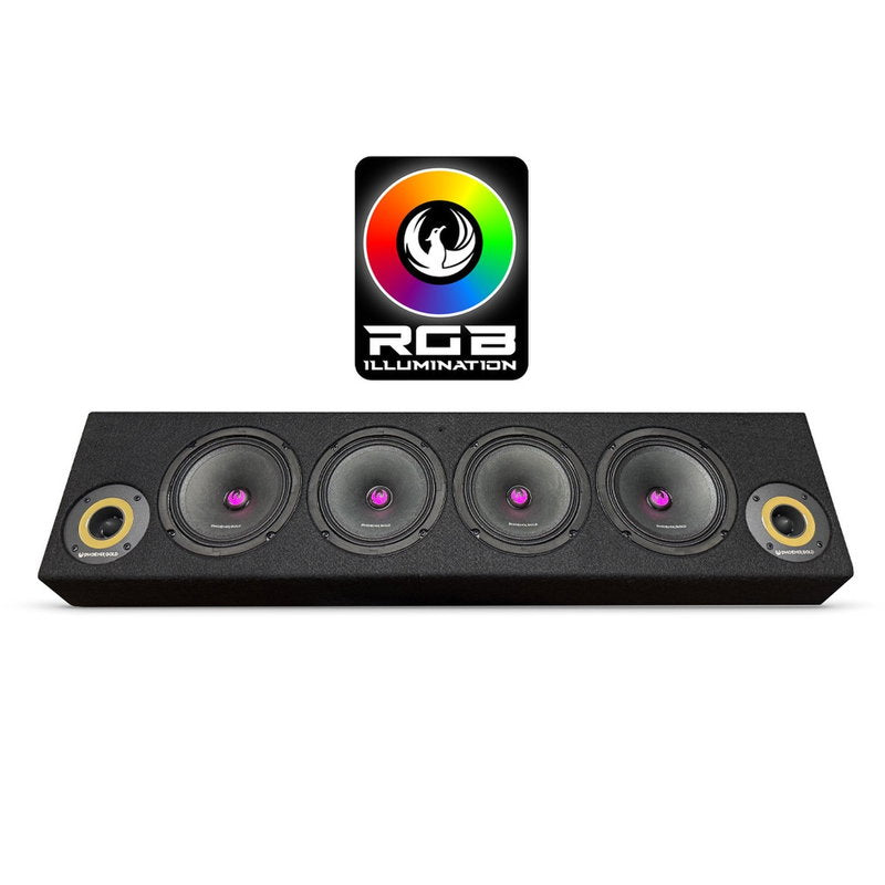 Phoenix Gold ZP65BOXRGB – 1700W SPL Box with RGB
