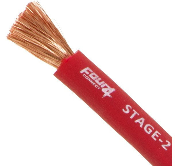 4CONNECT 4-800213 STAGE2 20mm2 OFC-strömkabel röd 50m