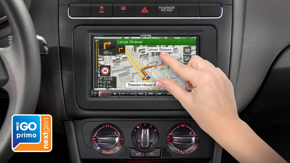 ALPINE INE-W720D NAVIGATION SYSTEMS