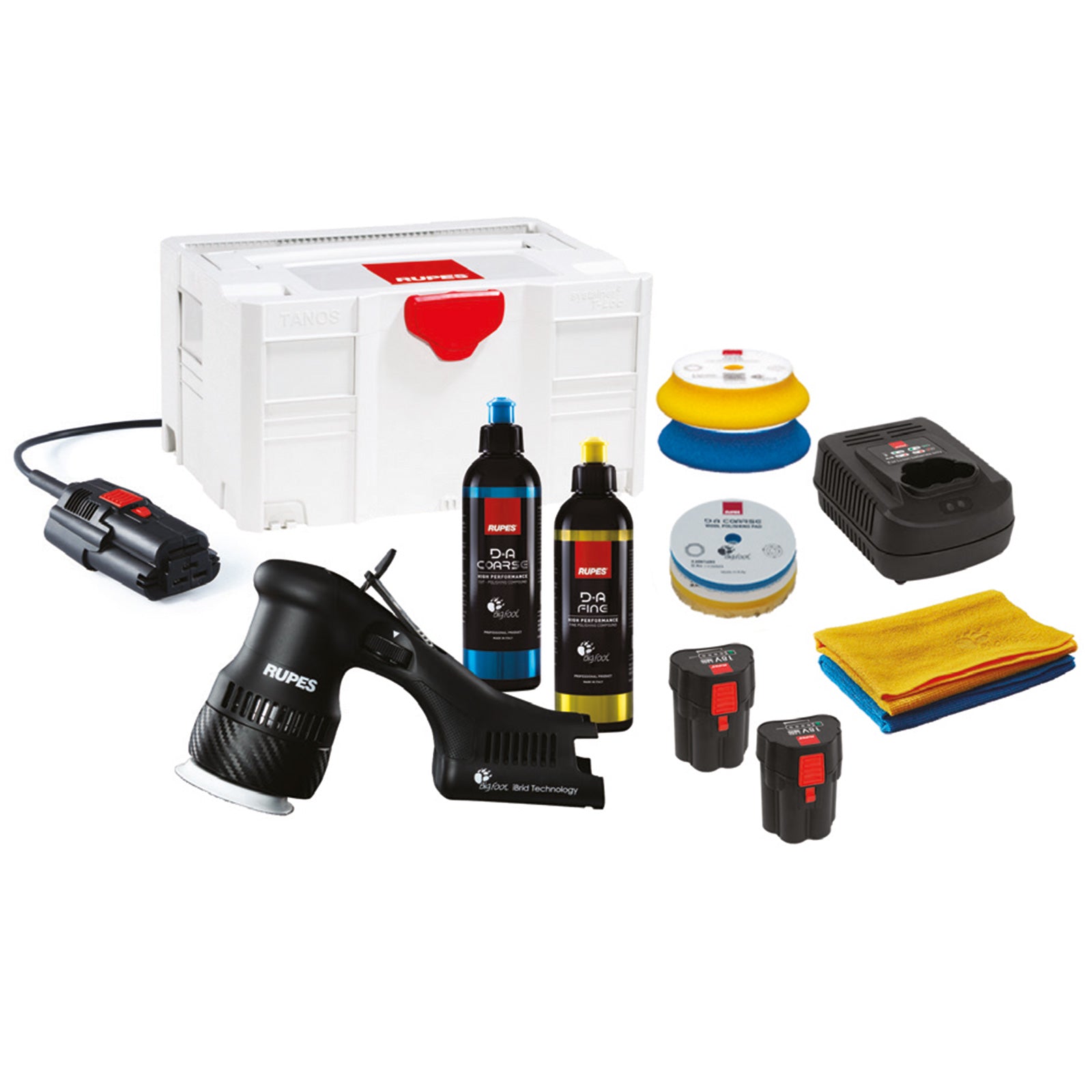 Polermaskin batteridriven oscillerande HLR75, 75 mm