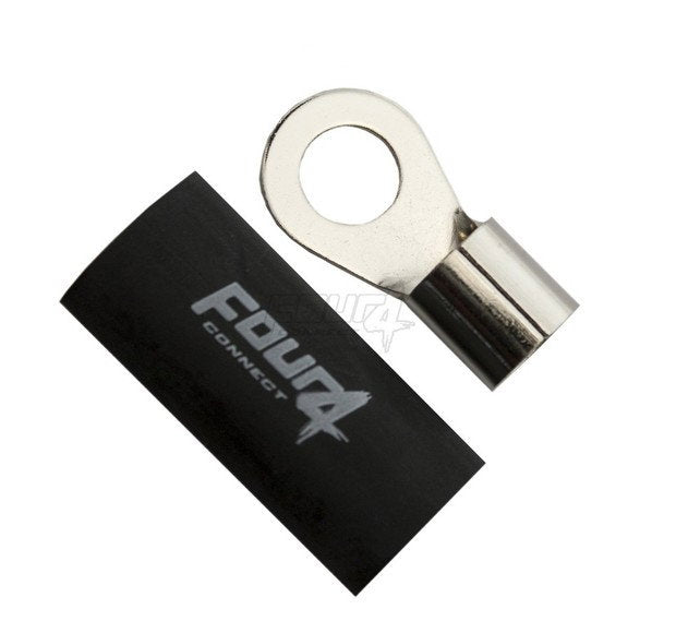 4Connect 4-690924 M12 ring kabelsko 50mm², 1x svart