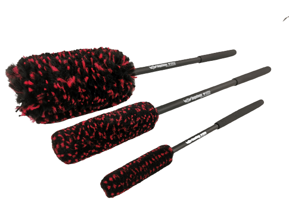 Angelwax Wheel Woolies Wheel Brush Kit (3-Pack) - ccp