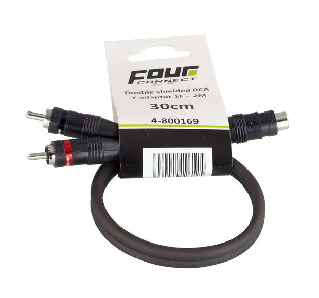 FOUR Connect 4-800169 Basic RCA-Y 1F–2M