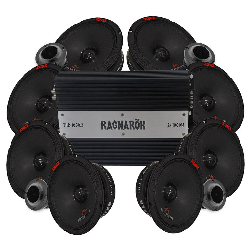 Edge EDUPRO6 8x6.5" Amp kit