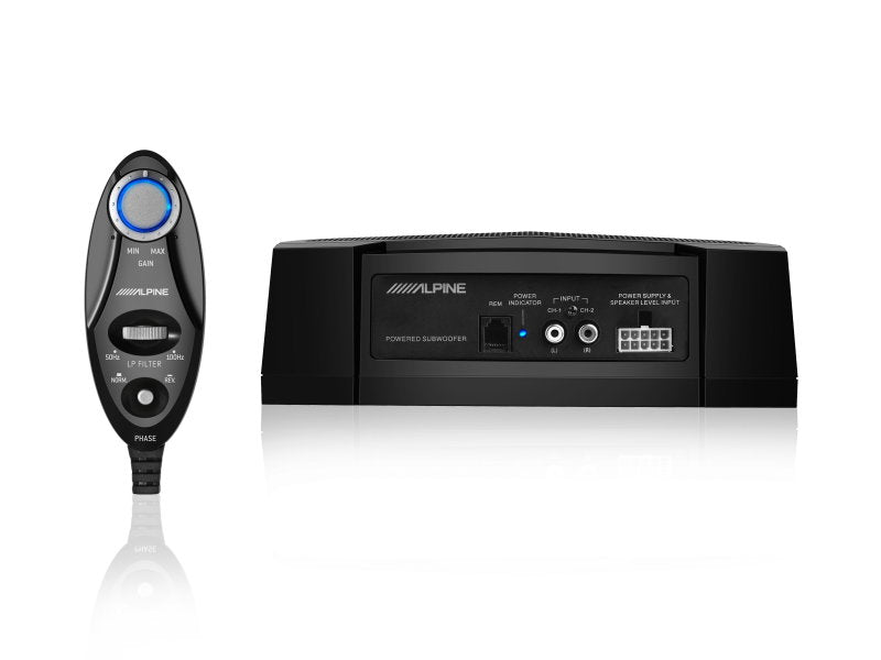 Alpine 8'' Powered Subwoofer box - PWE-V80
