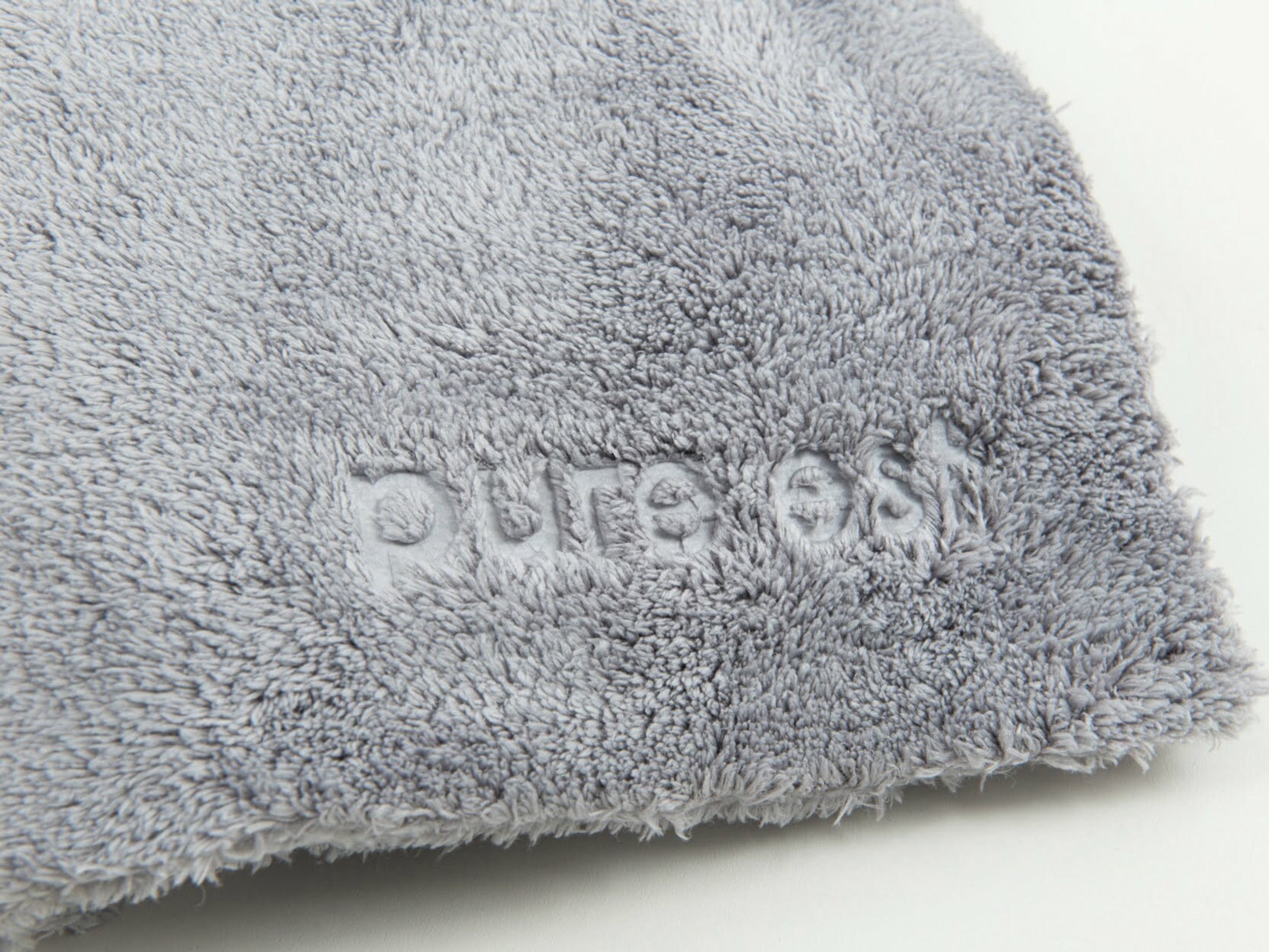 Pureest No-Edge Mikrofiberduk - Grå