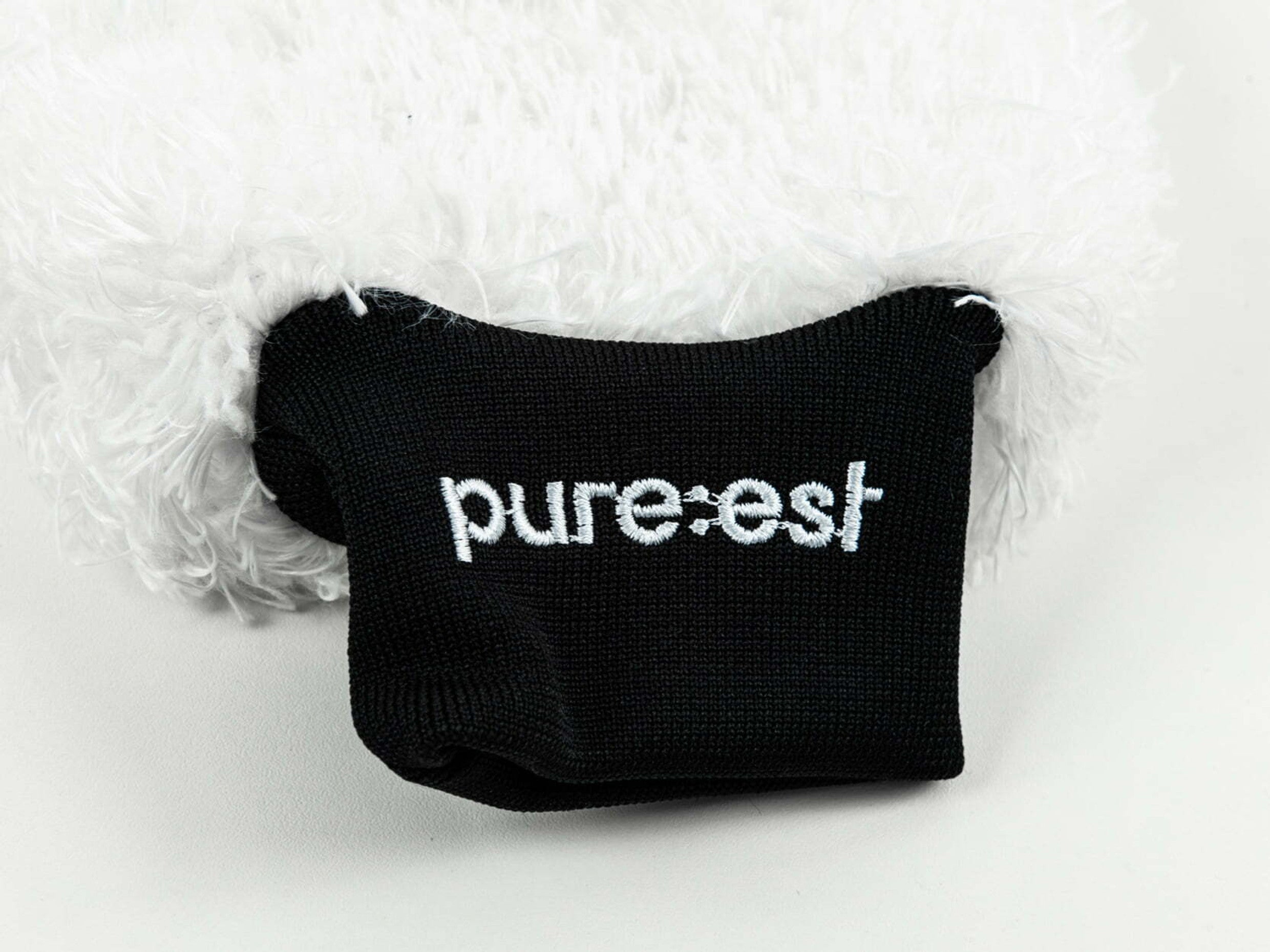 Pureest Tvätthandske mikrofiber - Vit