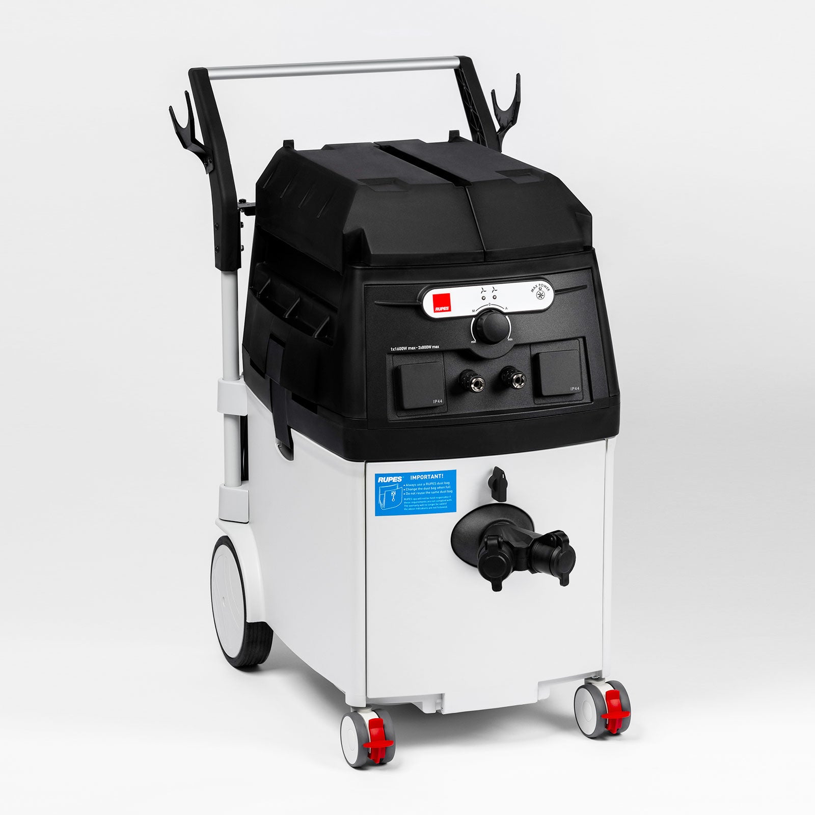 Arbetsstation, HEPA, med start/stopp-automatik för luft & elverktyg