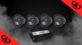 DD Audio Paket 4x6.5" Middar + THR 300.4
