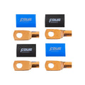 FOUR Connect 4-690382 STAGE3 OFC M8 ring terminal 20mm2, 2x blue + 2x black