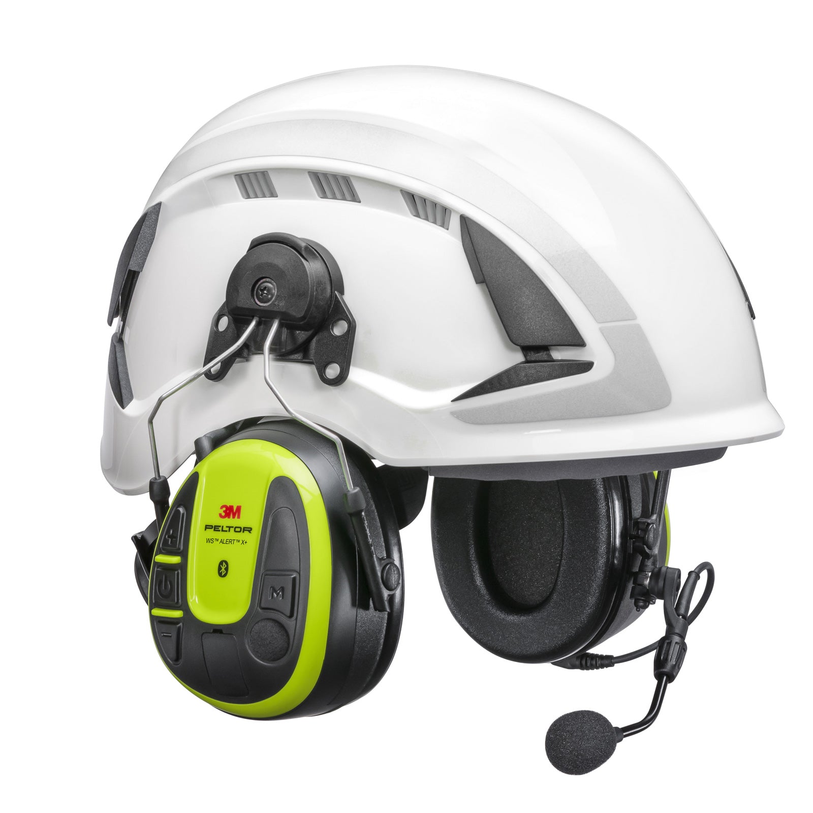 Hörselkåpa PELTOR WS ALERT X+, headset, hjälmfäste