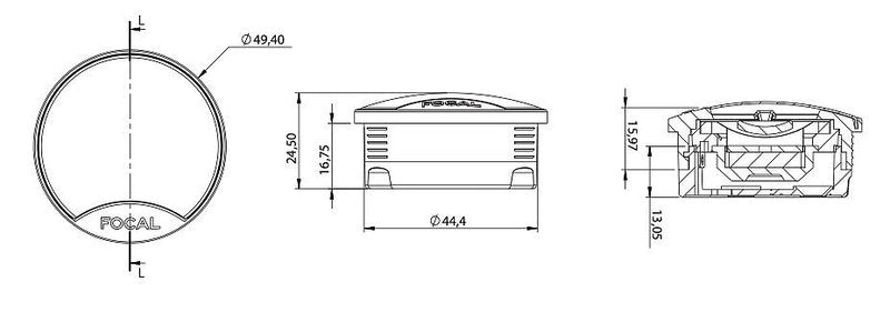 Focal INTEGRATION 1,5'' tweeter - TWU1.5